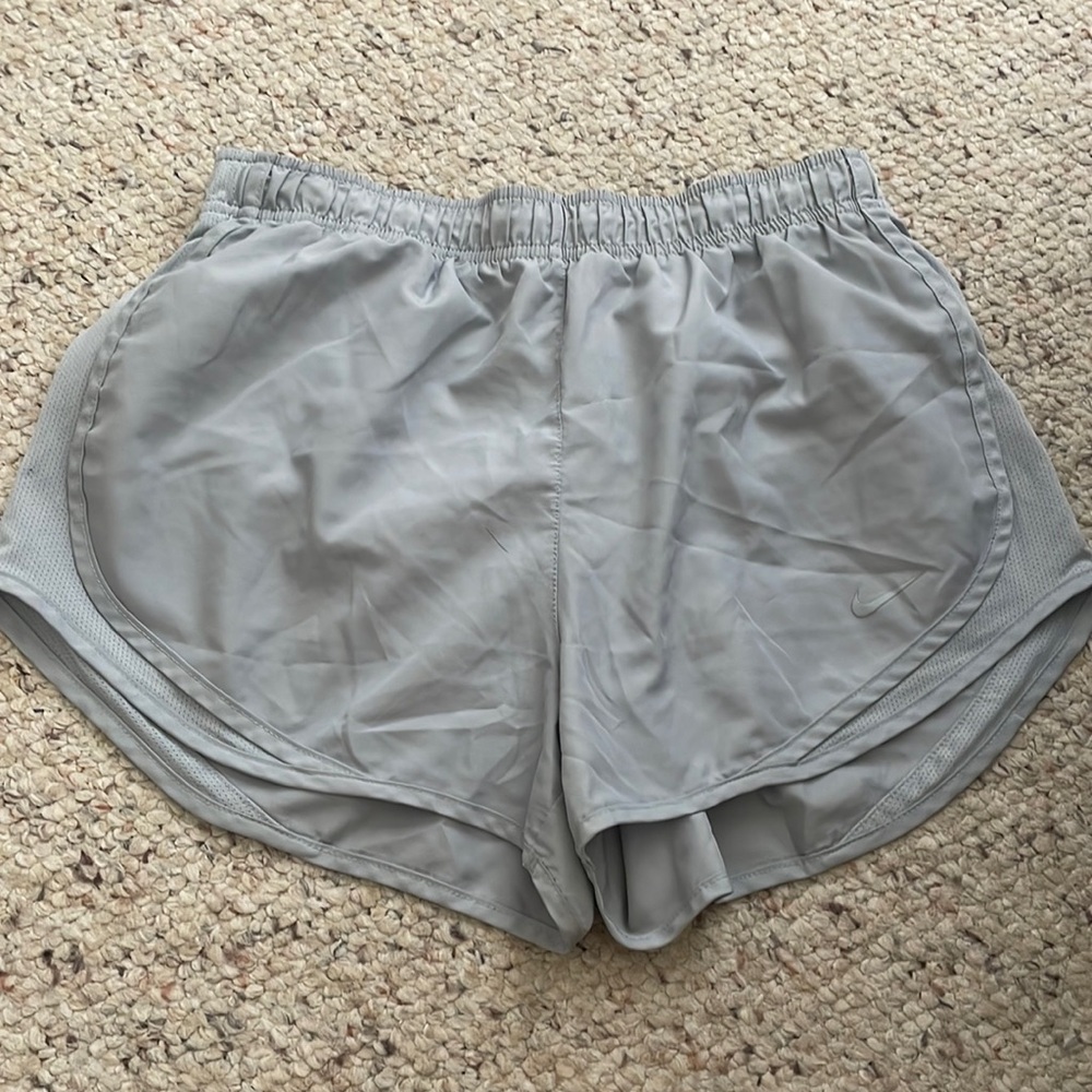 Light grey Nike shorts